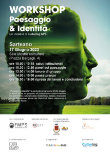 Locandina Workshop Paesaggio & Identità 17 Giugno, Sarteano