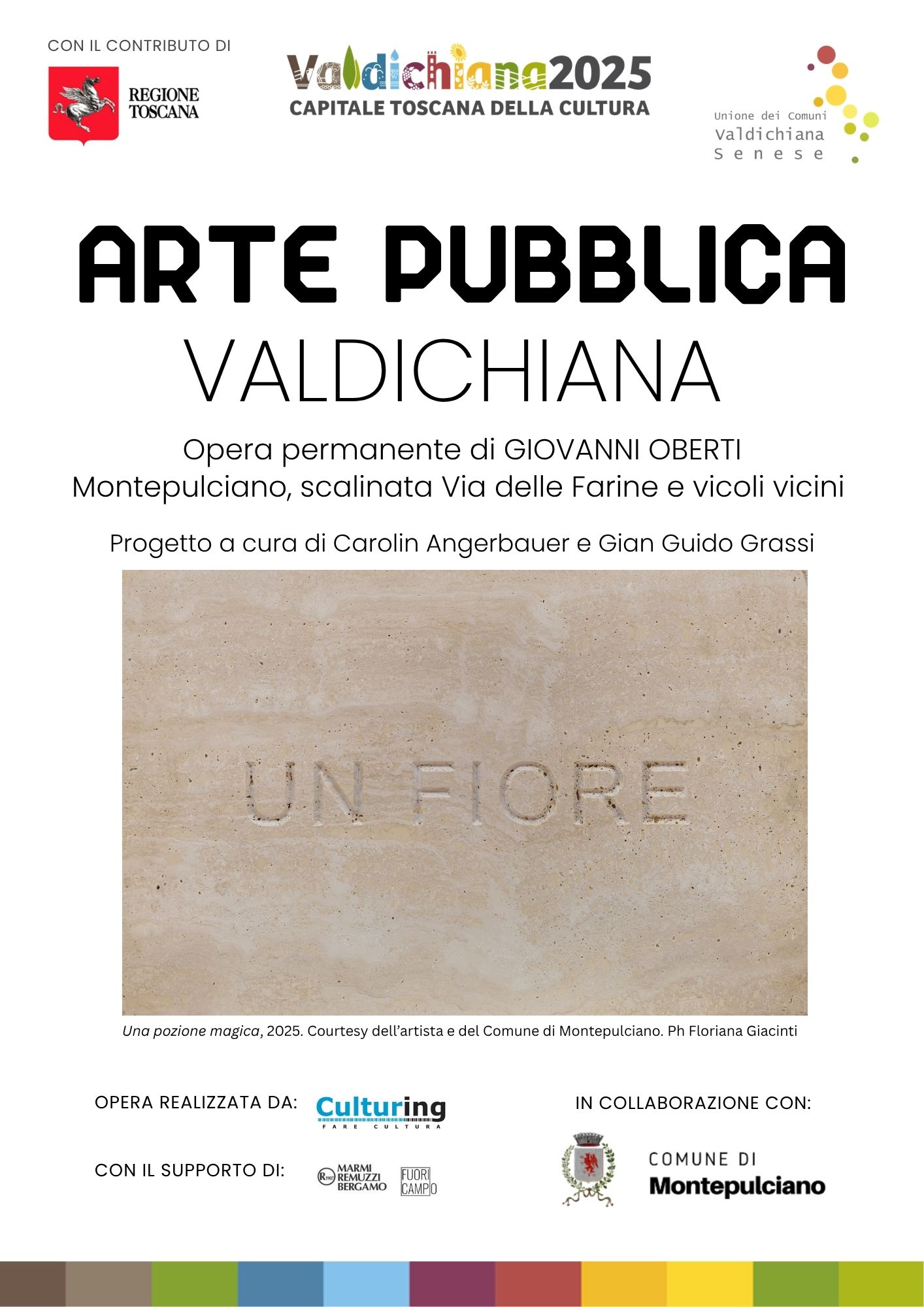 ARTE PUBBLICA VALDICHIANA: Giovanni Oberti a Montepulciano